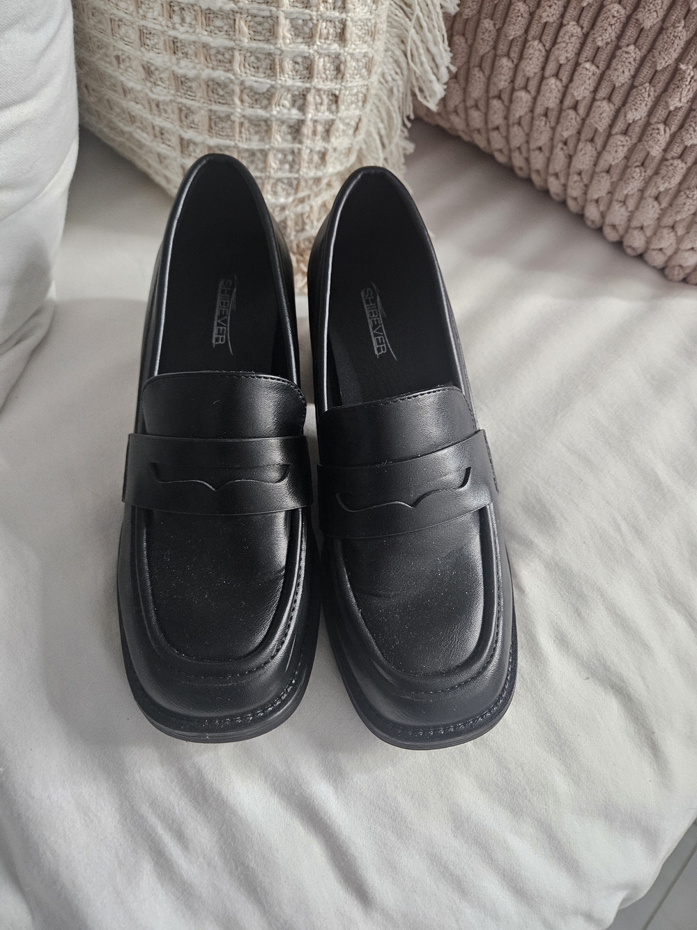 Classic Black Penny Loafers